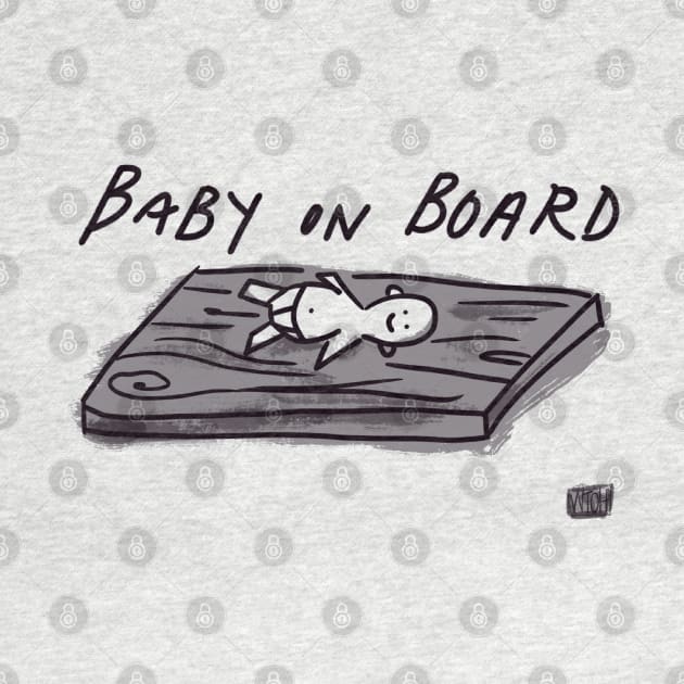 baby on board by Mickey Haldi